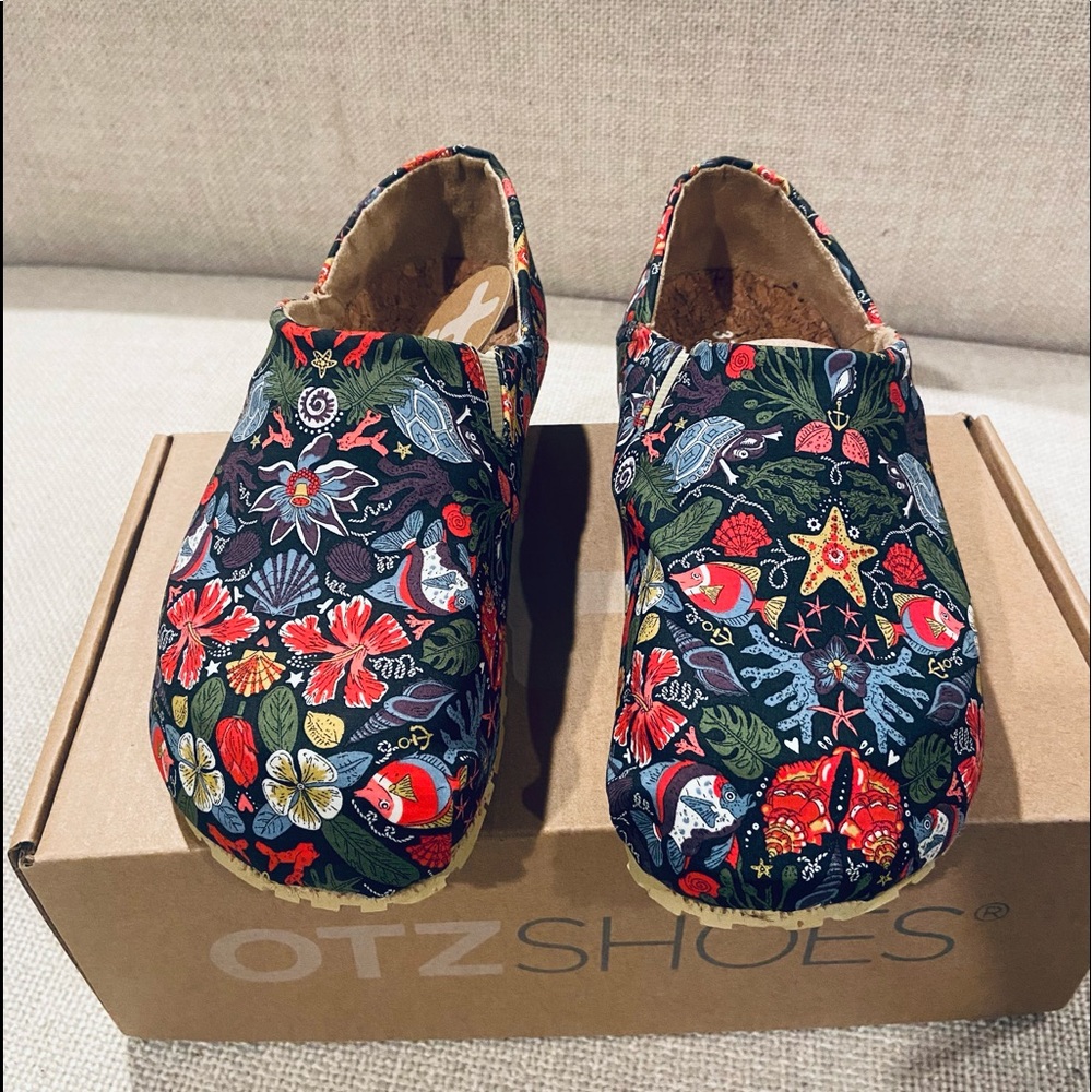 NEW! Otz Shoes Espadrille Liberty in Cotton - Turtle Thief